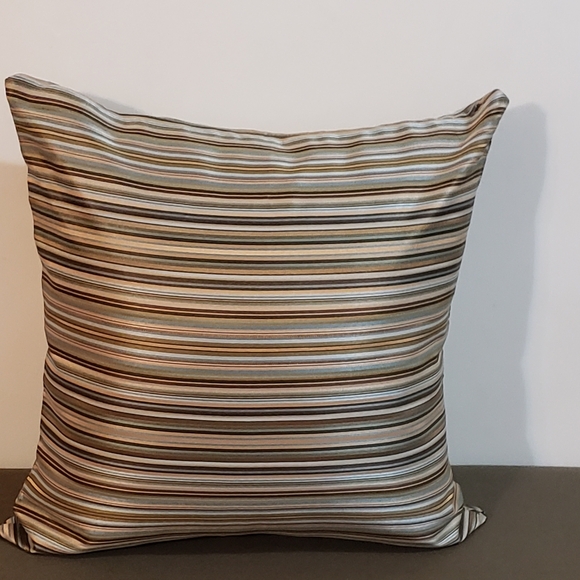 Sage Green Silk Jacquard Accent Pillow Cover Combo Set Of Three. - Picture 3 of 6